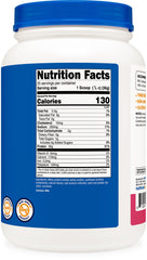 Nutricost etiqueta de ingredientes que muestra calidad GMP y información nutricional