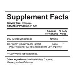 Detalle de cápsulas NutriFlair DIM 400 mg para apreciar su textura vegana