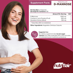 NutriFlair cápsulas en mano para comparar tamaño y dosificación práctica