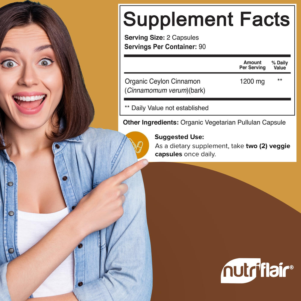 NutriFlair frasco junto a regla para comparar tamaño y cantidad