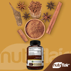 NutriFlair corteza de Ceilán en primer plano que destaca pureza