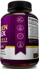 NutriFlair contenido de cápsula en textura polvorienta para mezclar en bebidas