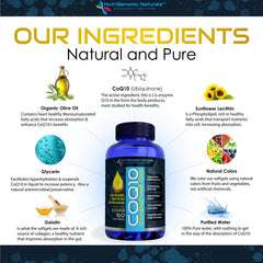 NutriGenomic Naturals aceite de oliva orgánico textura y mejora absorción