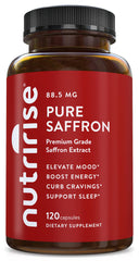 NutriRise frasco frontal mostrando diseño y beneficios