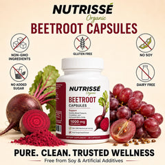 Nutrisse Organic cápsulas en mano demostrando tamaño portátil
