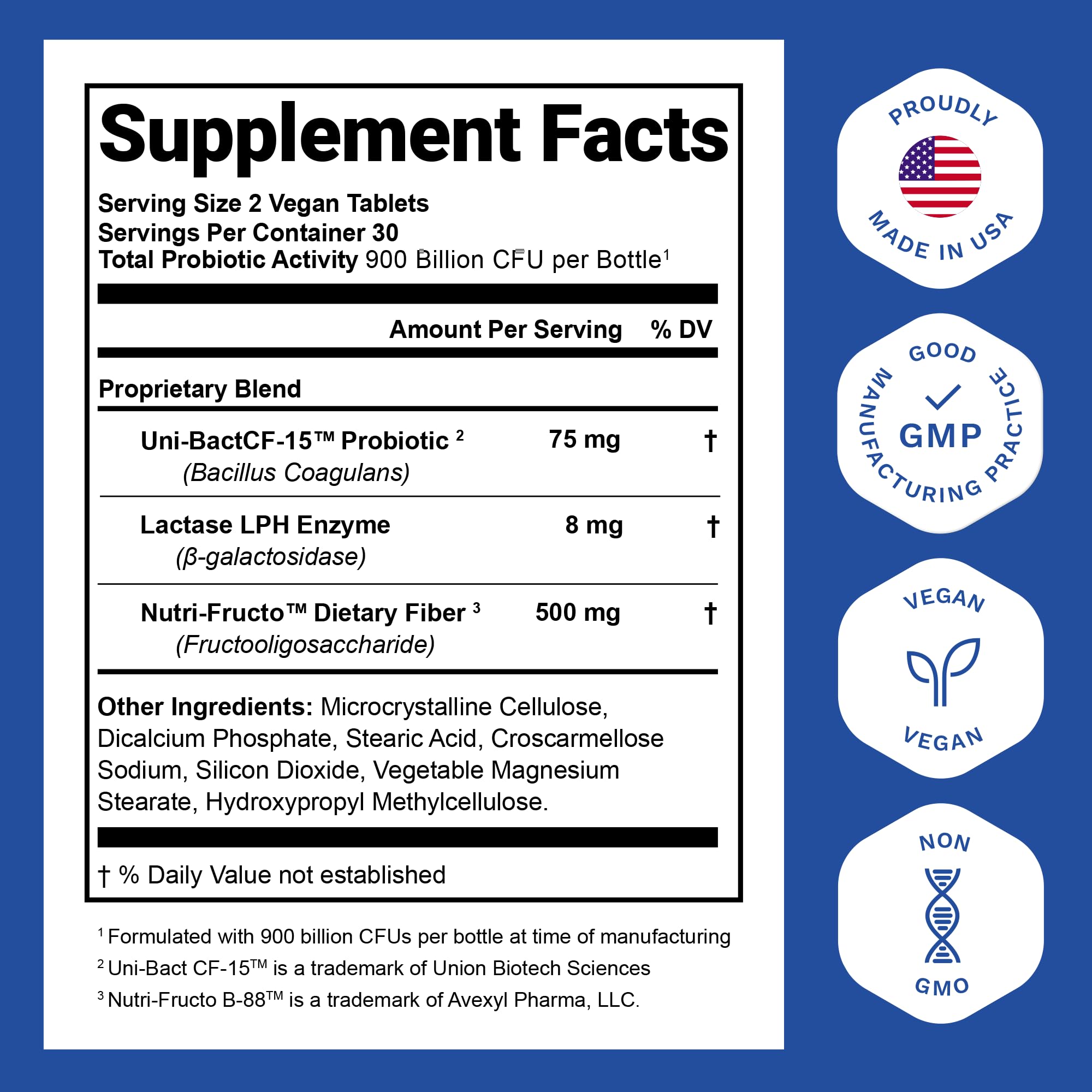 Nutrition Essentials tabletas, primer plano de la textura y forma