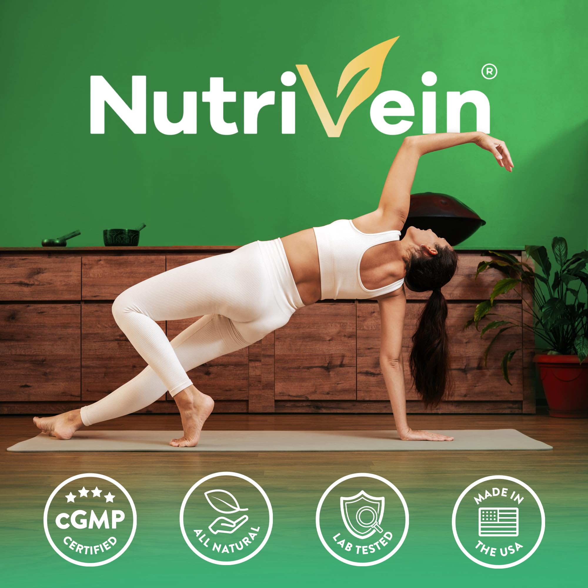 Nutrivein caja abierta con cápsulas para comprobar cantidad y presentación
