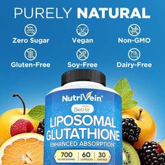 Nutrivein cápsula junto a moneda para comparar tamaño y porción