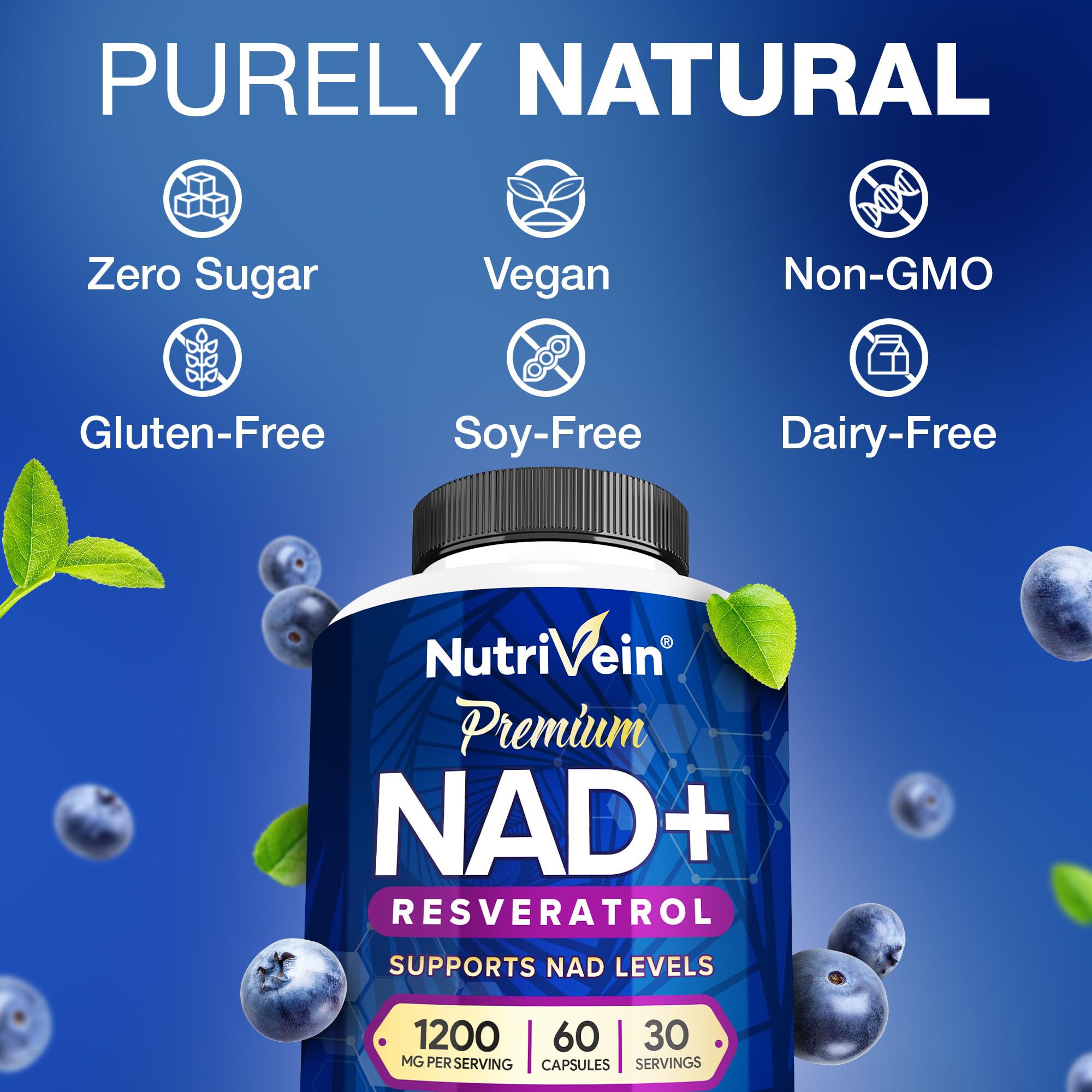 Nutrivein polvo de ingrediente principal ilustrando concentración y calidad
