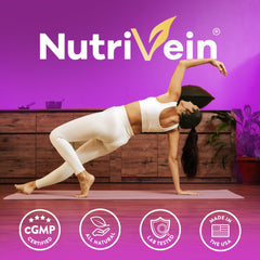 Nutrivein producto en cocina junto a alimentos saludables