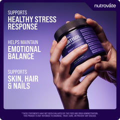 NutroVate integrado en rutina de belleza junto a productos cotidianos