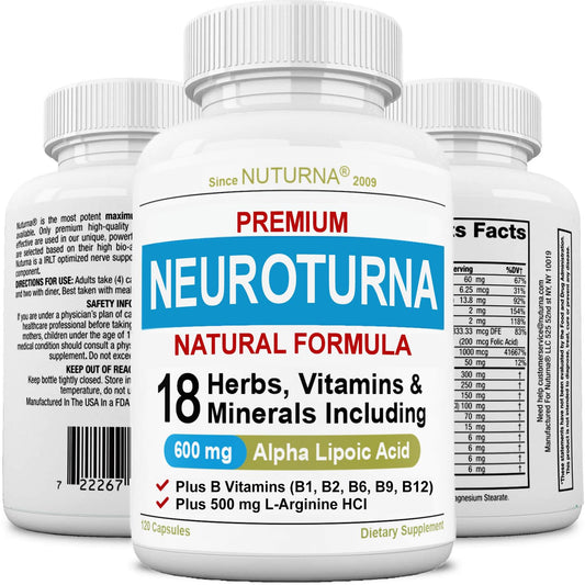 Nuturna envase frontal mostrando etiqueta clara y beneficios