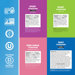 Nuun etiqueta con lista de electrolitos y nutrición, transparencia de ingredientes