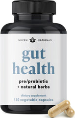 Nuven Naturals vista frontal del empaque mostrando beneficios clave