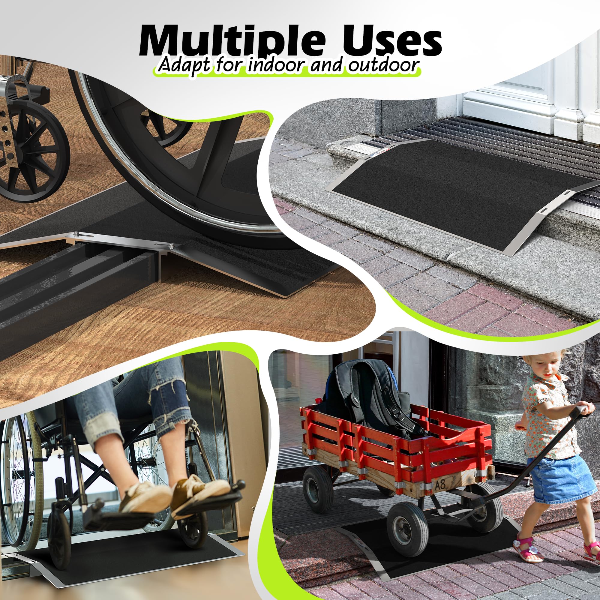 Nuvium rampa junto a una mano para mostrar escala y portabilidad