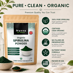 Nuvra by Nature batido verde listo para beber y energía vegetal
