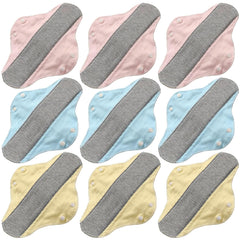 NWIUREN empaque frontal mostrando 9 protectores reutilizables y beneficios duraderos