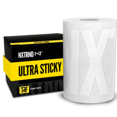 Nxtrnd rollo frontal mostrando tamaño y ancho para protección contra turf burn