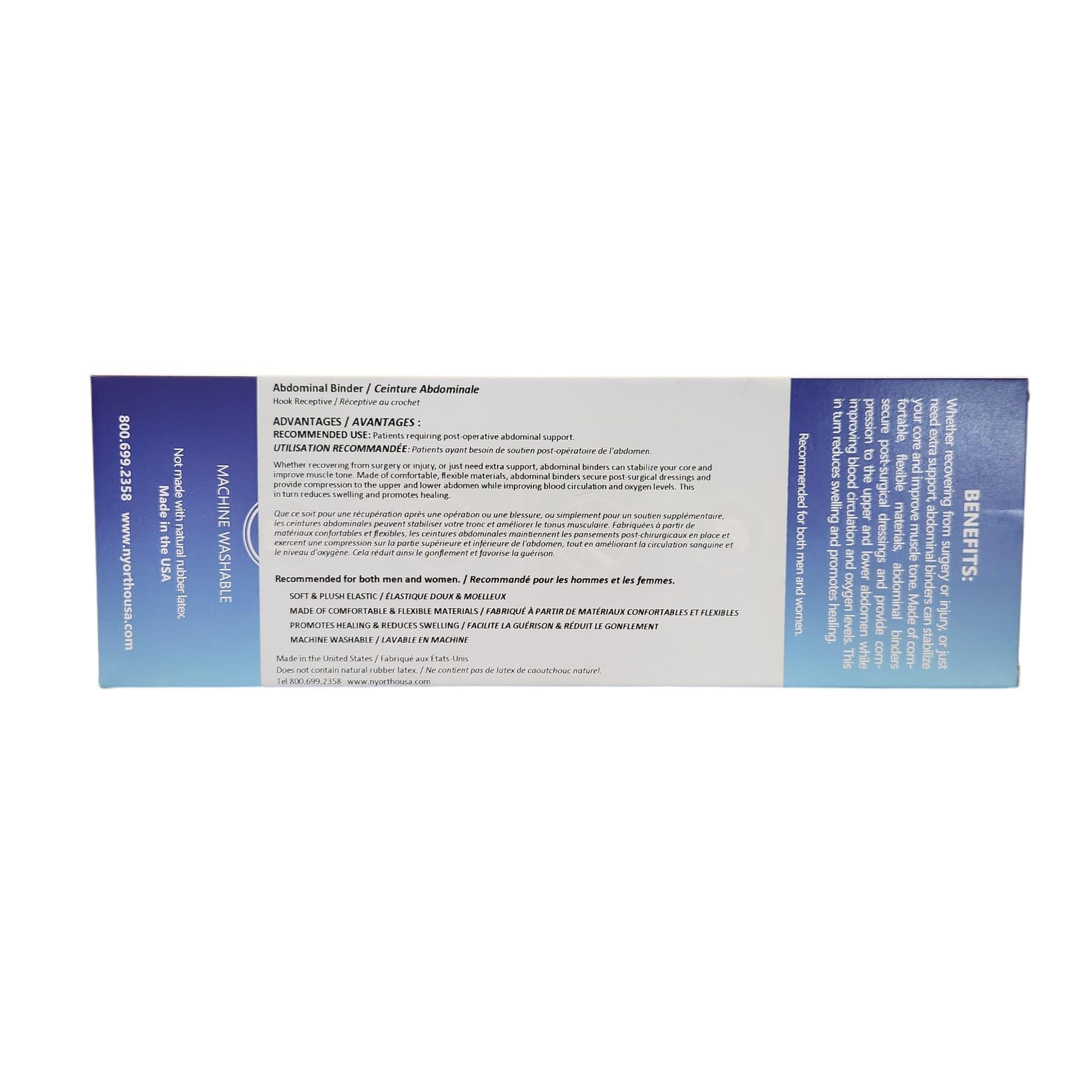 NYOrtho etiqueta de calidad Made in USA garantizando control y seguridad