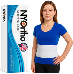 NYOrtho faja frontal mostrando diseño y cobertura para soporte