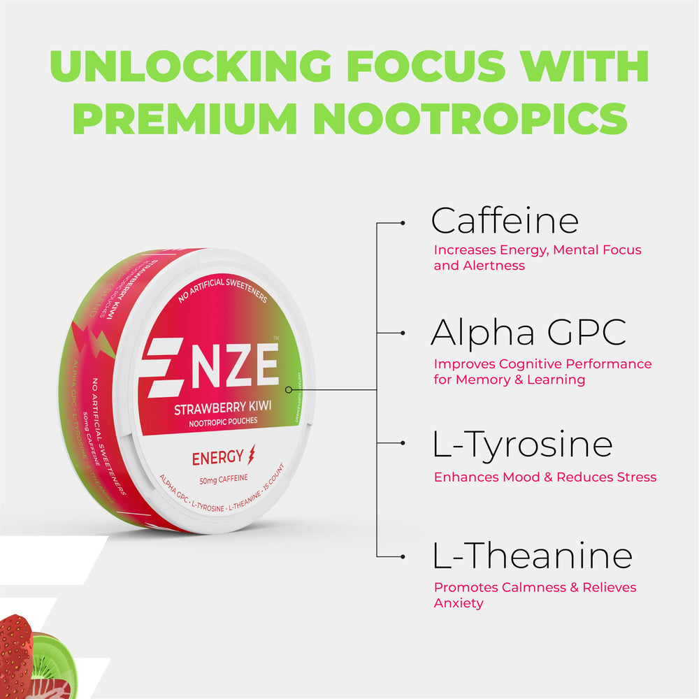 NZE pouch tamaño comparado con mano para referencia de portabilidad