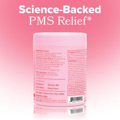 O Positiv FLO PMS en ambiente relajante, promueve bienestar menstrual