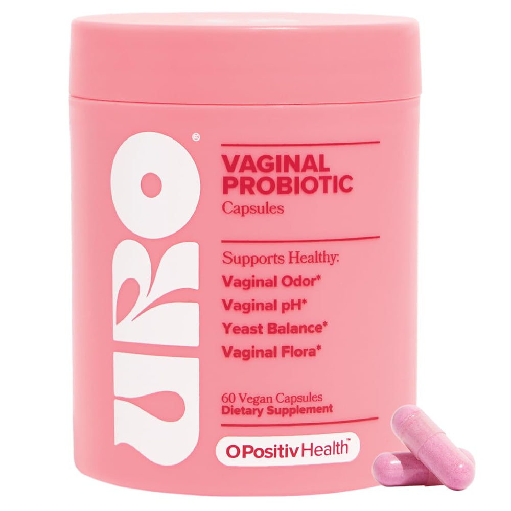 O Positiv envase frontal mostrando suplemento URO y beneficio de equilibrio