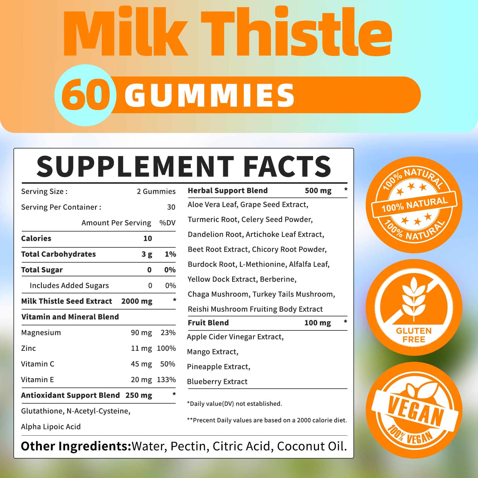 OALSE contiene NAC y glutathión para apoyo antioxidante potencial