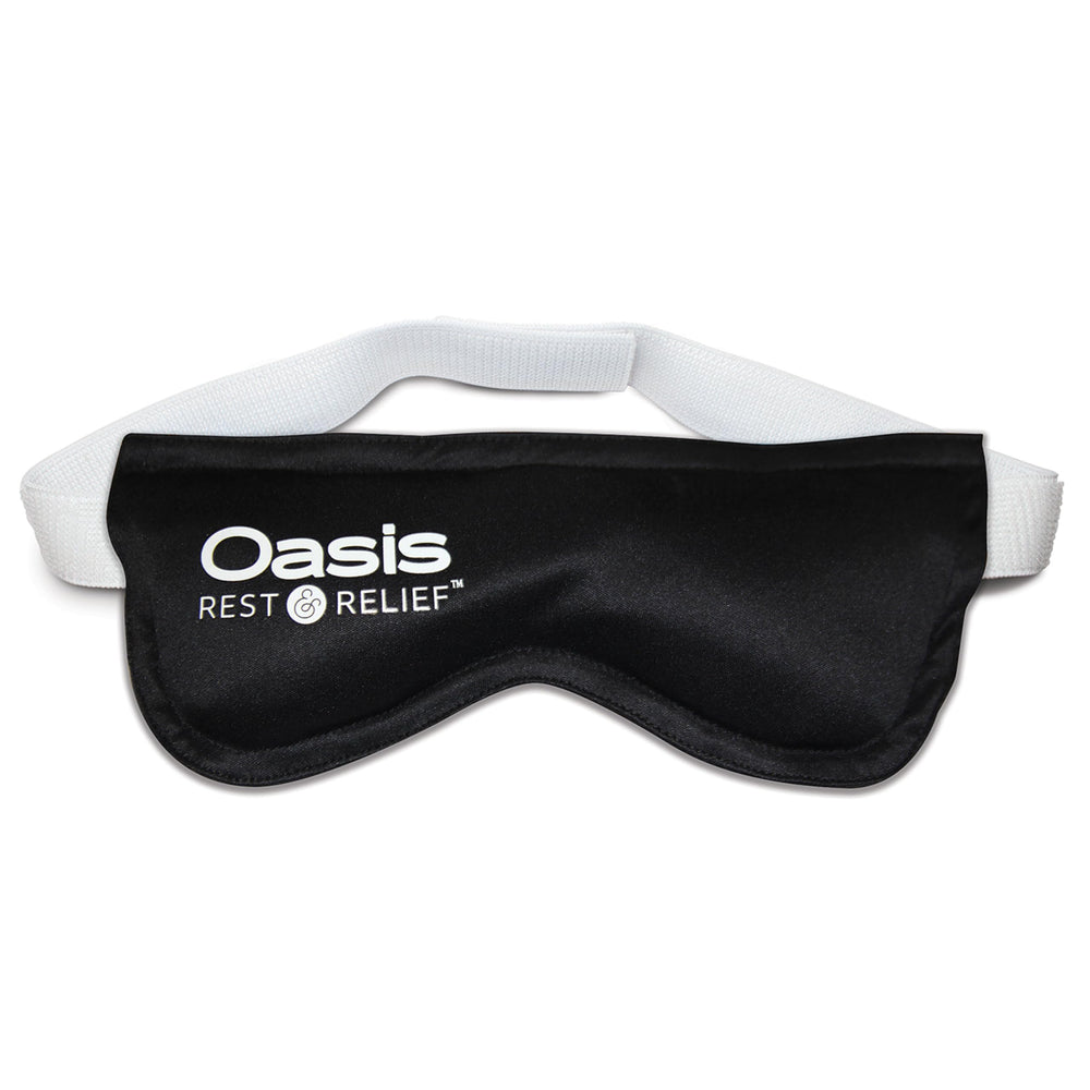 Oasis REST & RELIEF primer plano de microperlas térmicas que conservan calor