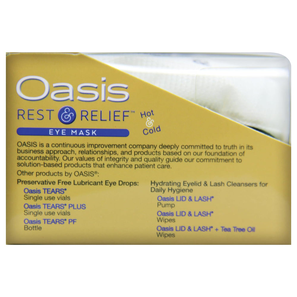 Oasis REST & RELIEF núcleo calentado en microondas lista para terapia caliente
