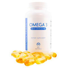 Oasis TEARS OMEGA etiqueta con información nutricional y pureza