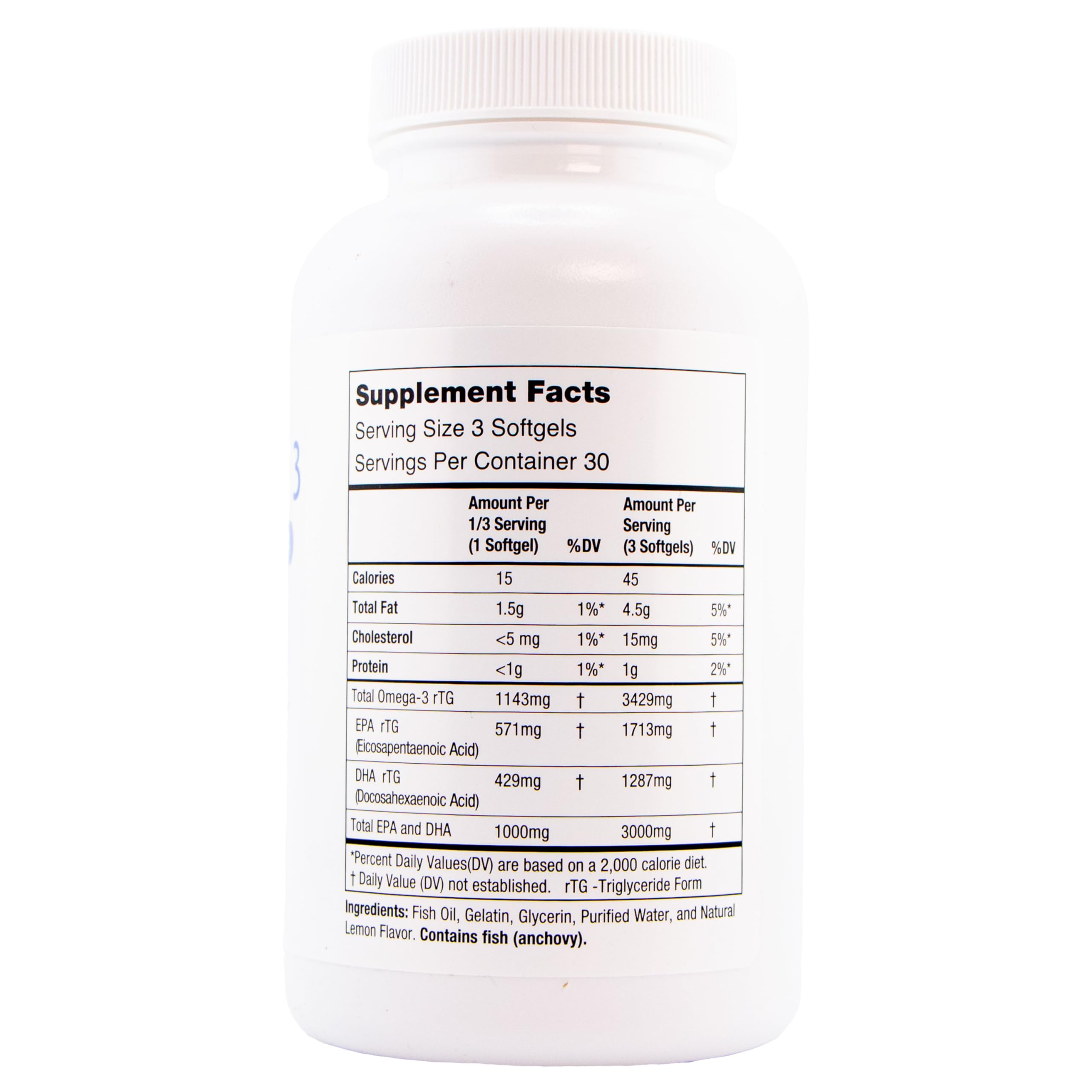 Oasis TEARS OMEGA softgels en mano para ver tamaño y facilidad