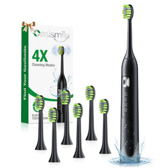 OasiSmile vista frontal con cabezal incluido para limpieza profunda