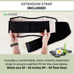 OASIZZ etiqueta interior de algodón sin blanquear detalle material