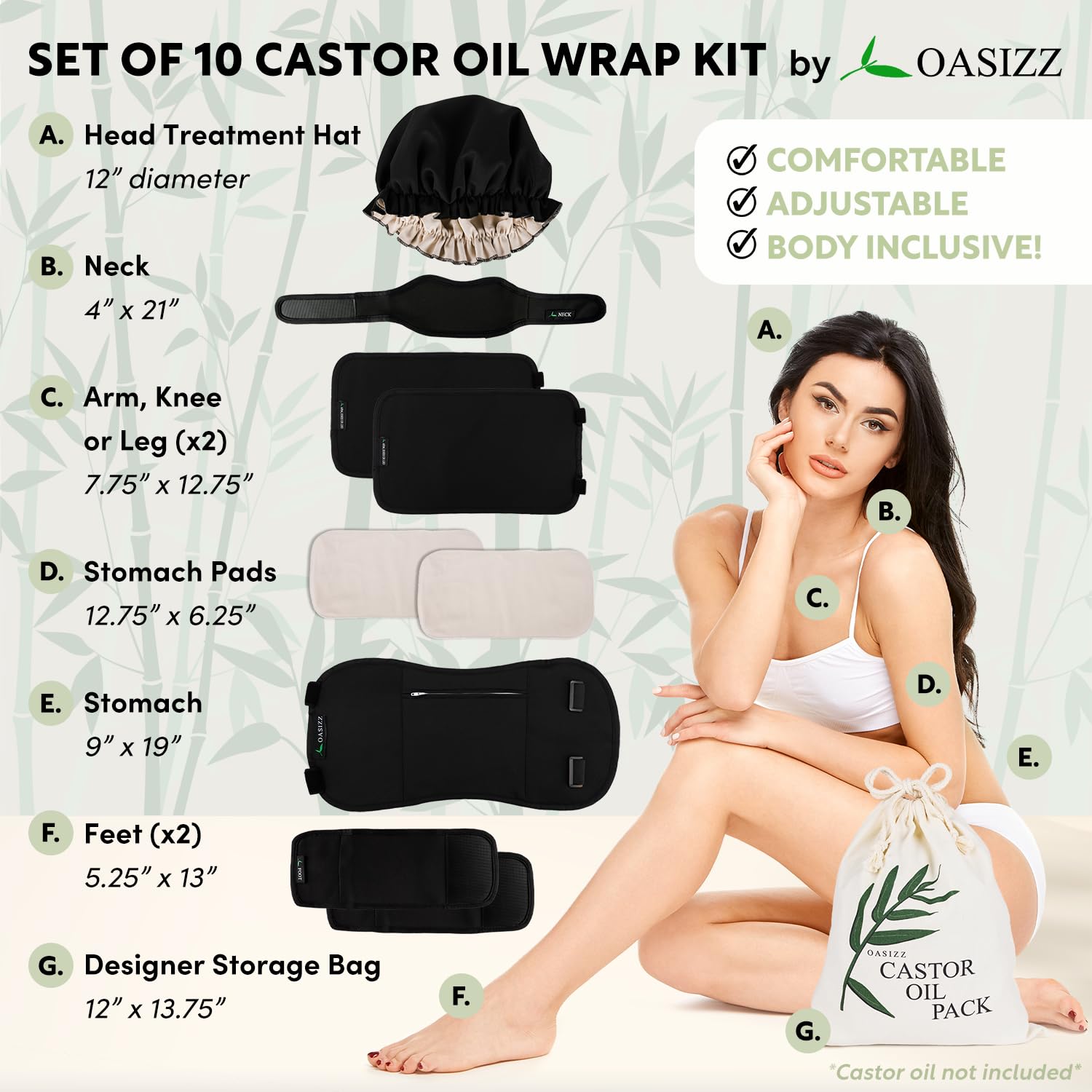 OASIZZ protectores para pies colocados en uso, protegen la ropa y facilitan limpieza