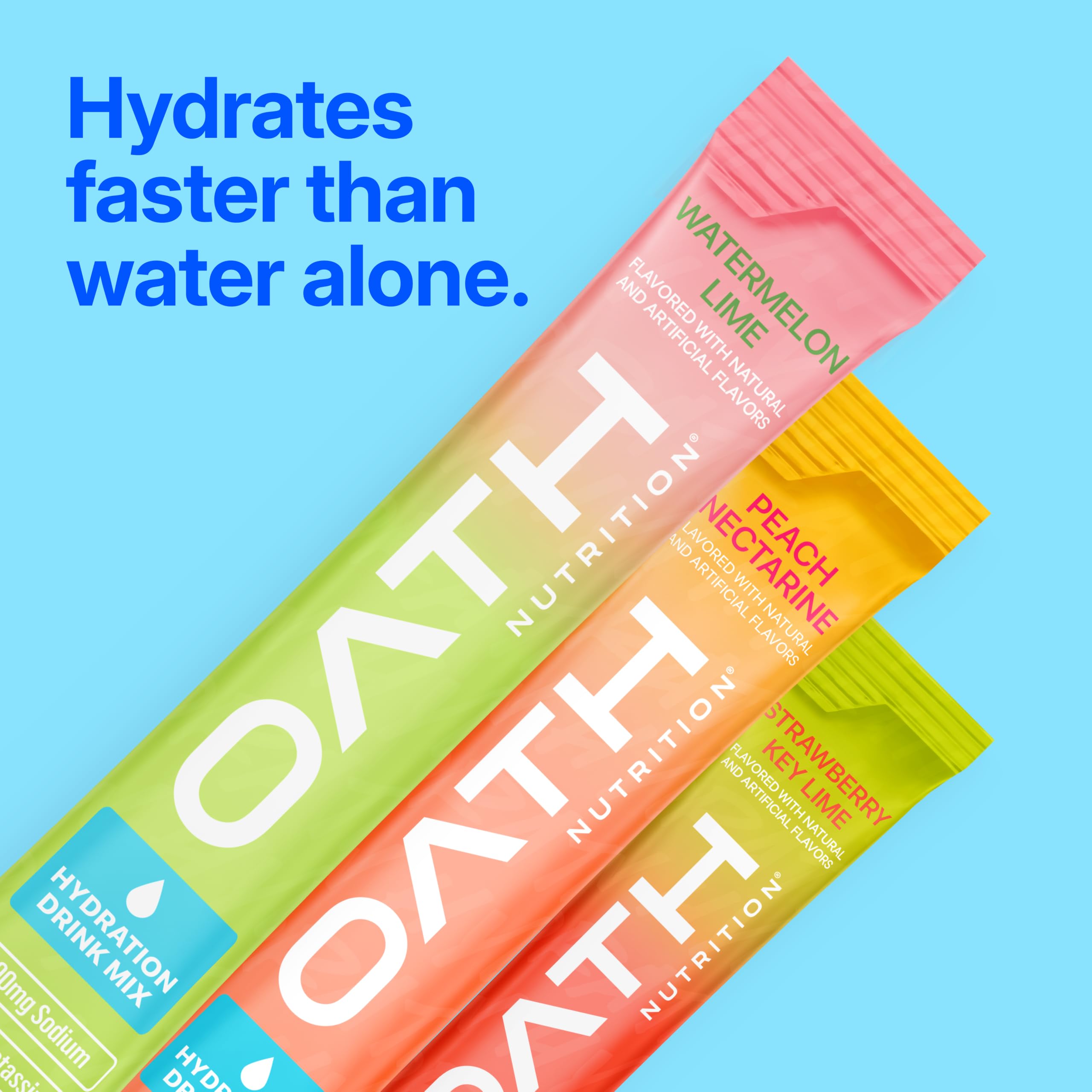 Oath Nutrition etiqueta nutricional detallada para comprobar electrolitos y sodio