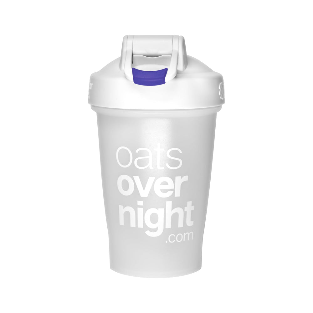 Oats Overnight BlenderBottle interior y línea de llenado de 8 oz para medir líquidos