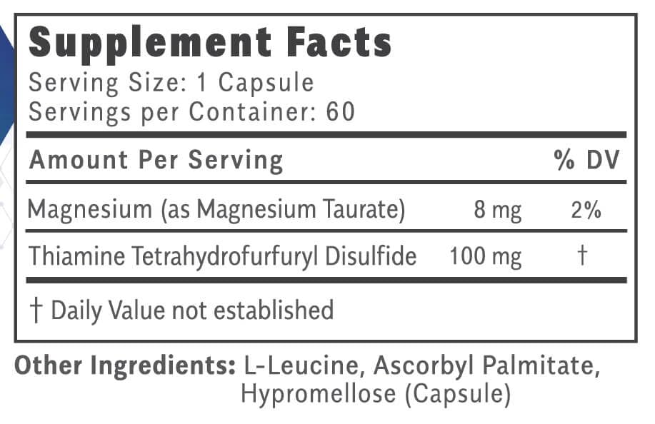 Objective Nutrients detalle de cápsula pequeña para fácil deglución y alta absorción