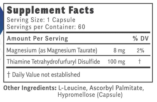 Objective Nutrients detalle de cápsula pequeña para fácil deglución y alta absorción
