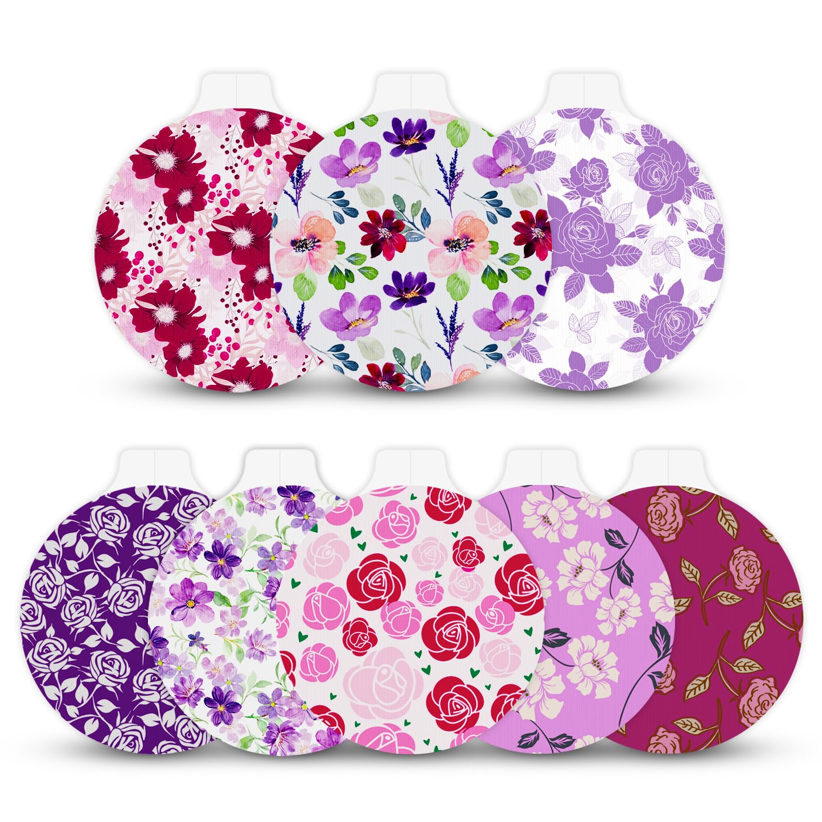 OBUZOO caja frontal mostrando 40 fundas, protección y diseño floral