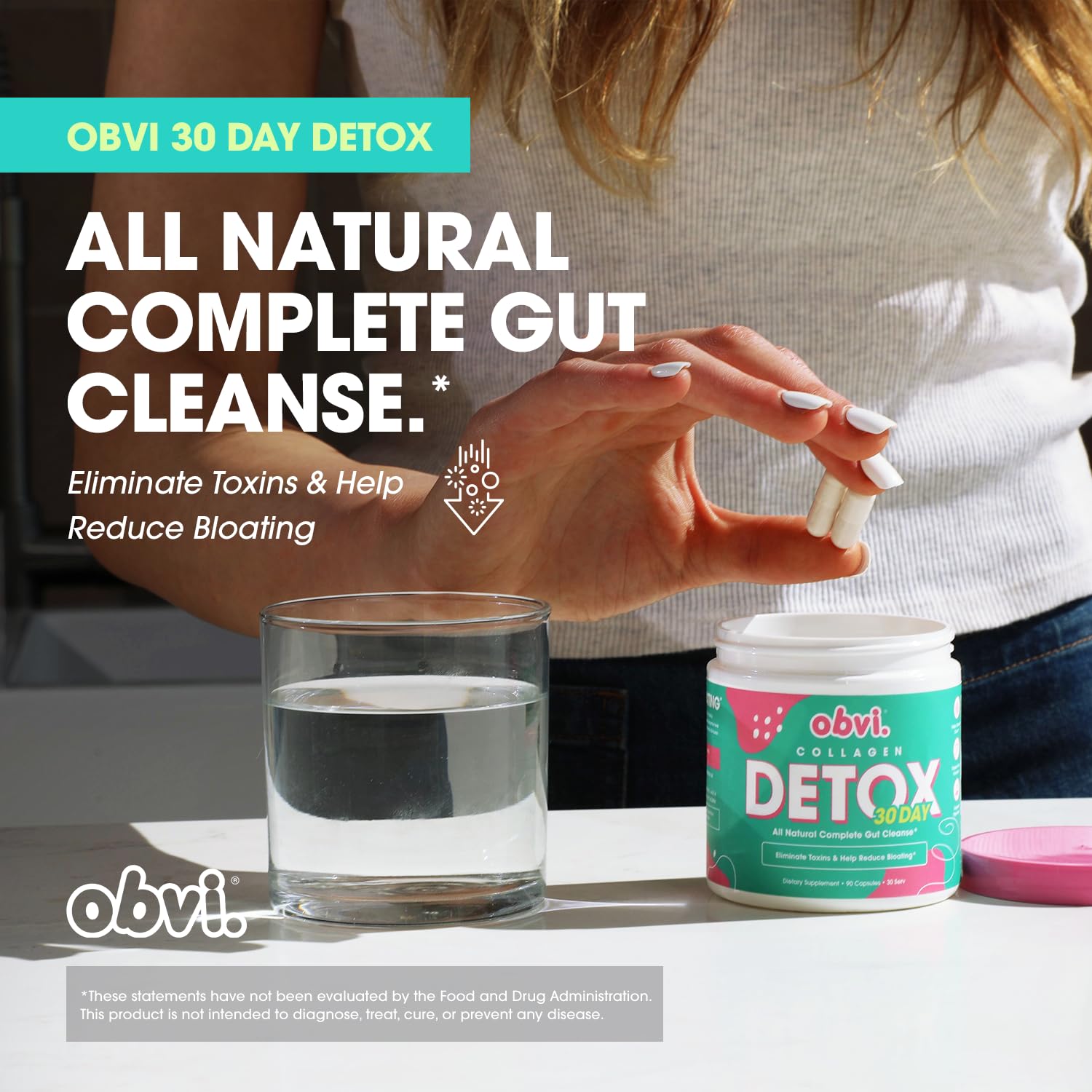 Obvi ingredientes psyllium y cardo mariano destacando apoyo digestivo natural