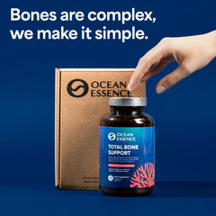 OCEAN ESSENCE etiqueta nutricional destacando ingredientes clave