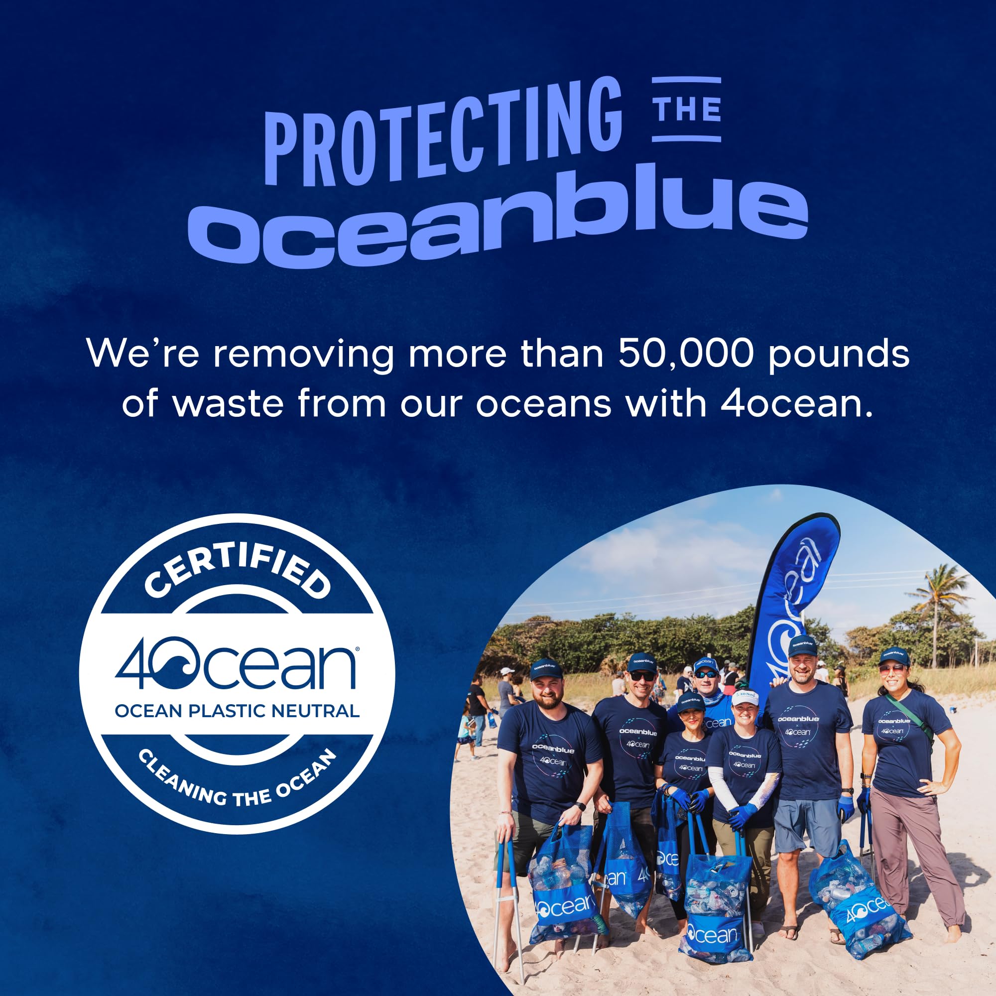 Oceanblue primer plano sabor naranja que sugiere toma agradable