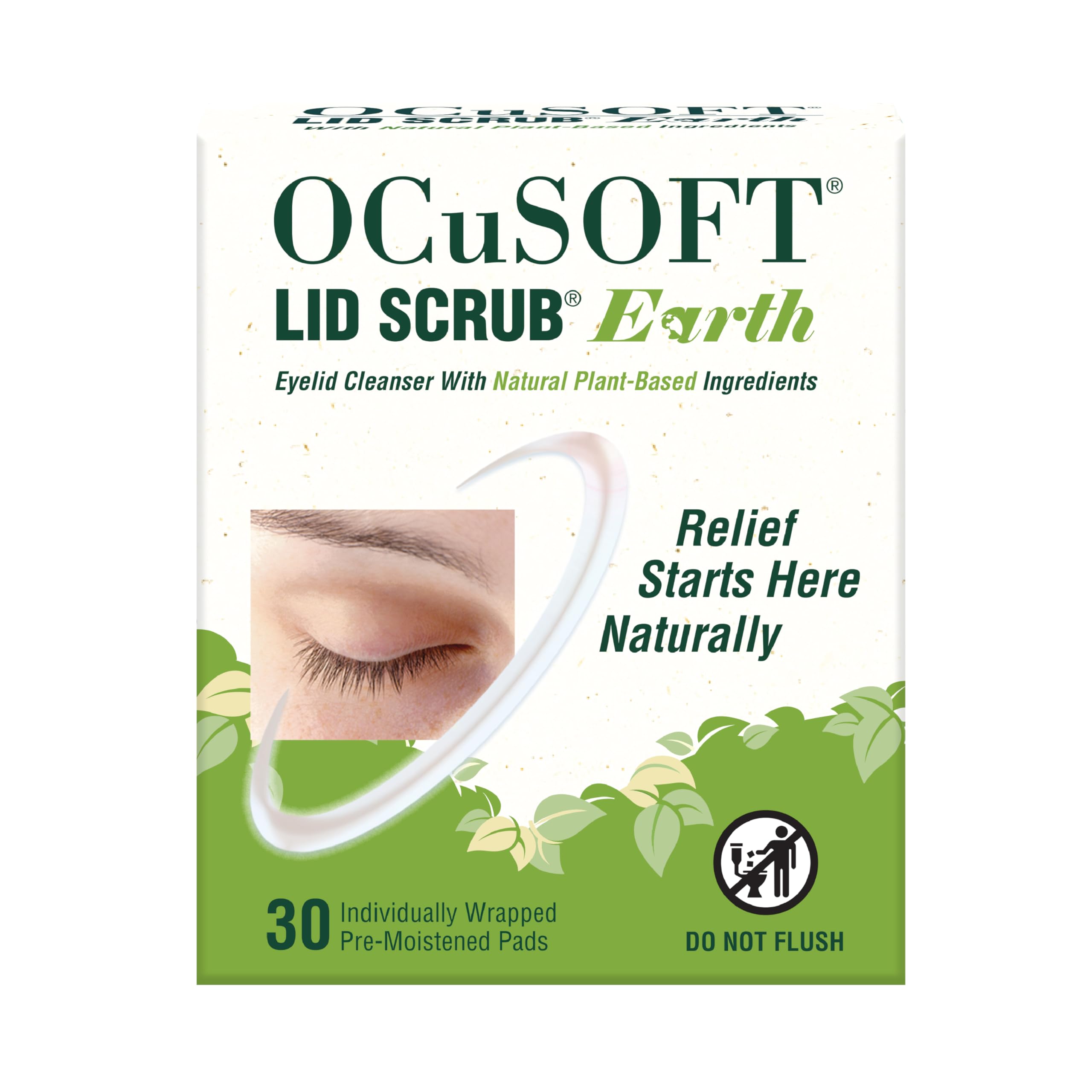 OCuSOFT presentación frontal del paquete, limpieza diaria práctica