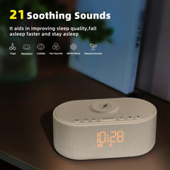 Odokee detalle del altavoz Bluetooth 10W que ofrece sonido claro para dormir y música