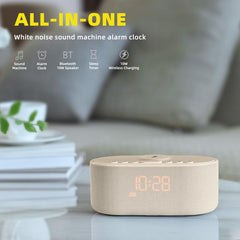 Odokee detalle del panel de controles mostrando botones intuitivos para sonidos y alarma