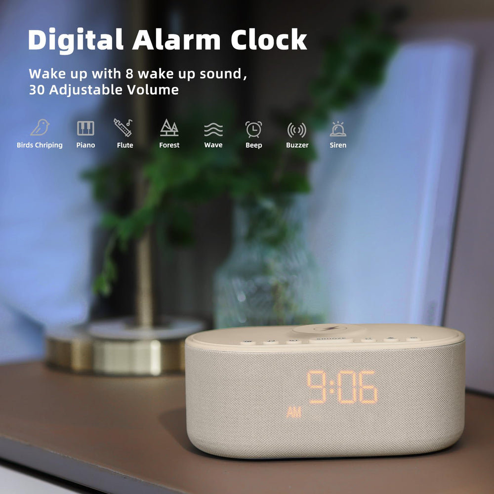 Odokee pantalla digital con ajuste de brillo 0 a 100% para confort nocturno