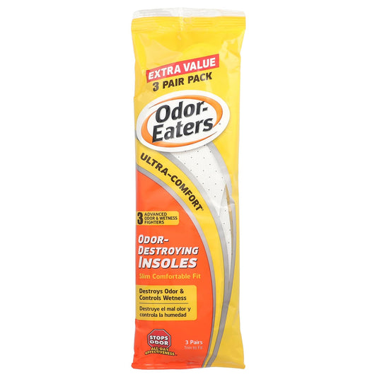 Odor-Eaters pack frontal mostrando la protección contra olores