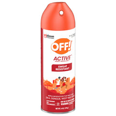 OFF! pack de 12 latas indicando valor y provisión para varias salidas