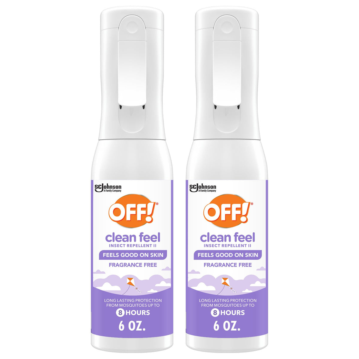 OFF! envase frontal mostrando tamaño y diseño práctico para identificar el producto